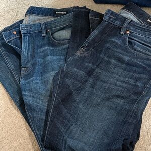 Bonobos Men's Dual-Tone Blue Slim Jeans